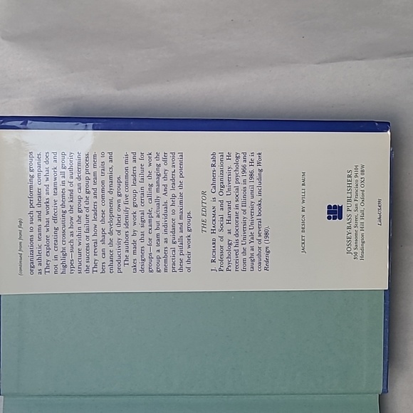 Groups That Work (and Those That Don't) J. Richard Hackman - Picture 8 of 9